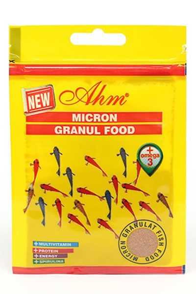 Ahm Micron Granulat Yavru Balık Yemi 15 gr