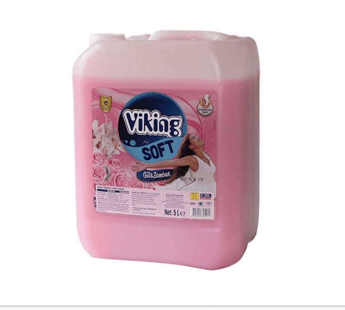 Viking Soft Çamaşır Yumuşatıcısı Gül & Zambak 5 L