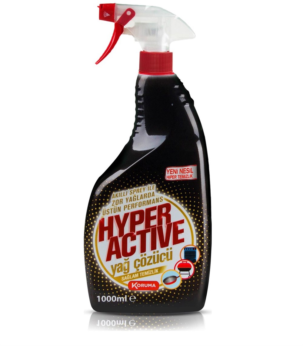 Hyper Active Spray Yağ Çözücü 1 lt
