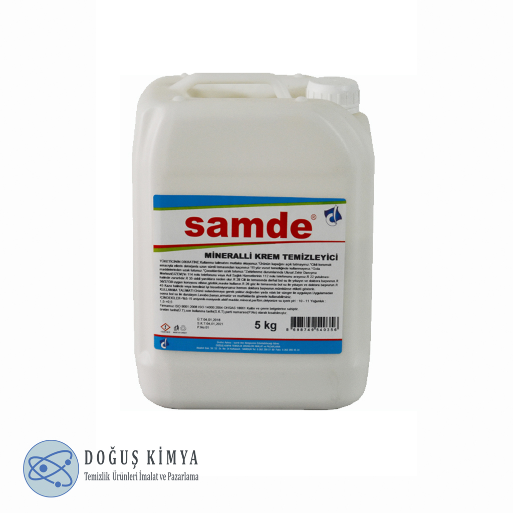 SAMDE Mineralli Krem Temizleyici - 5 kg