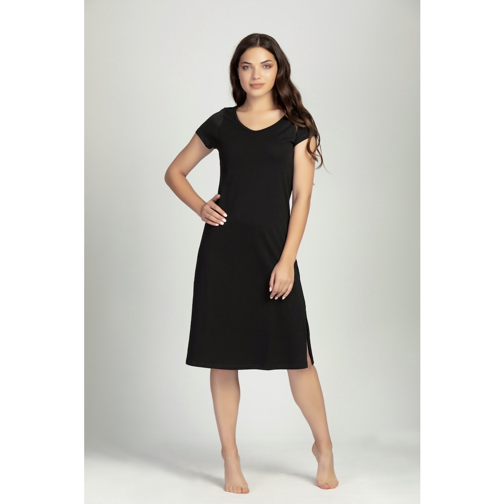 Lilian Kadın Siyah Eldorado Elbise-E10001