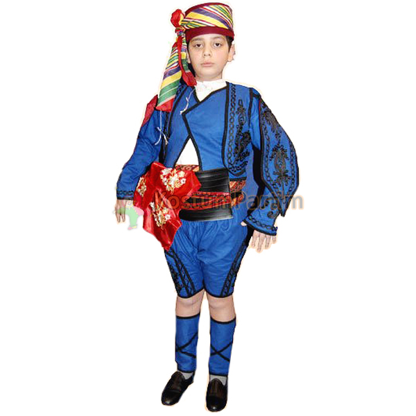 Efe Zeybek Kostümü Yöresel Erkek Çocuk Kıyafeti