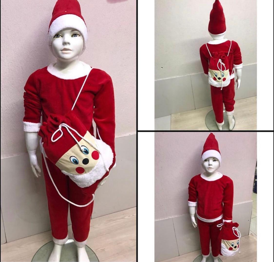 Tomurcuk Bebe Noel Baba Çocuk Kıyafeti