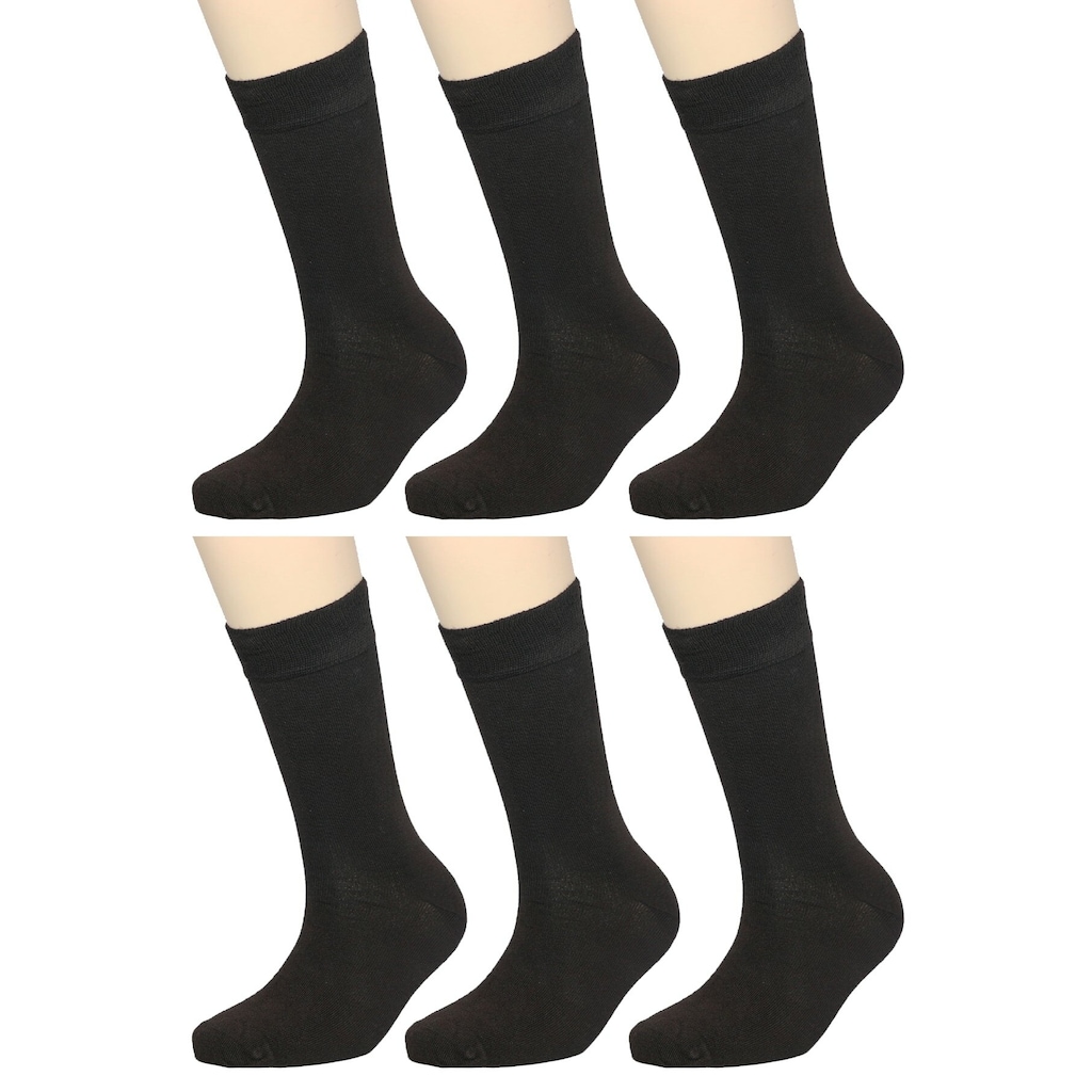 Fandd Erkek Bambu Çorap Soket Kahverengi 6 Çift Kahverengi