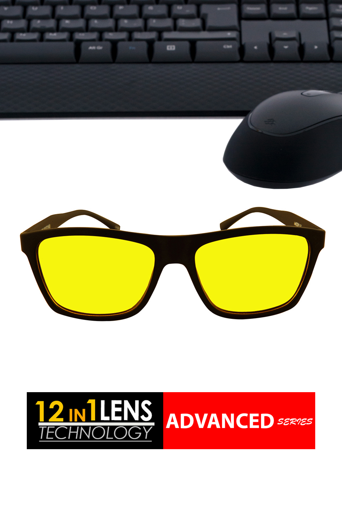 Moov 155C101 Erkek Rush Bilgisayar Gözlüğü / Sürüş Gözlüğü