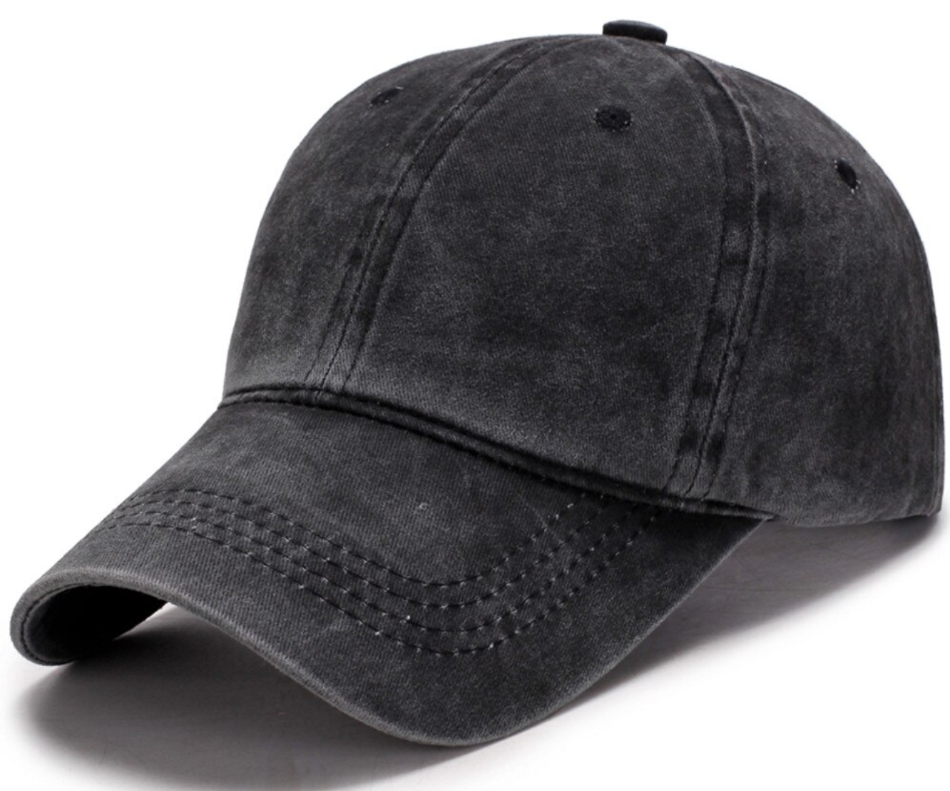Beyzbol Şapkası %100 Pamuk Süper Kalite - Siyah