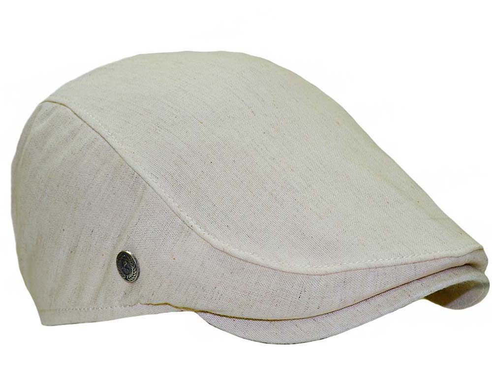 Pozze Şapka Kasket , Yazlık Keten Spor Kasket