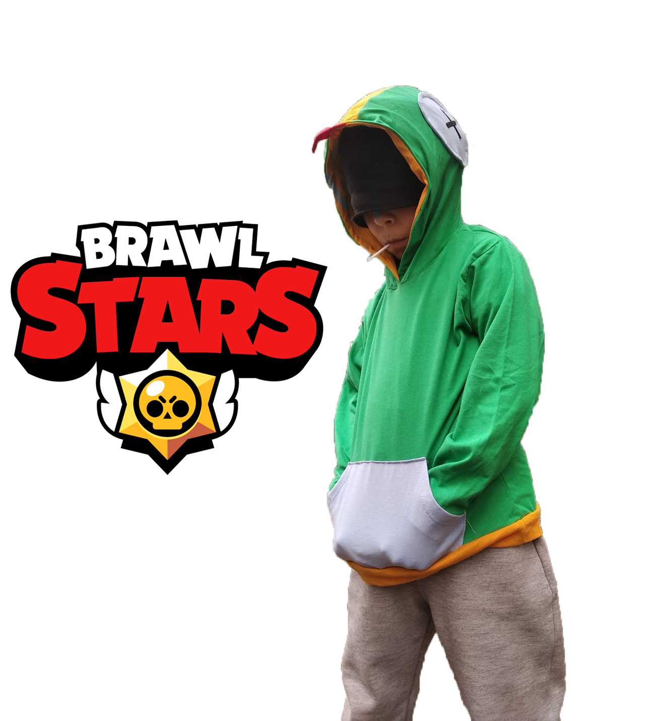 Brawl Stars Tişört Leon Kostüm-Aksesuar Hediyeli