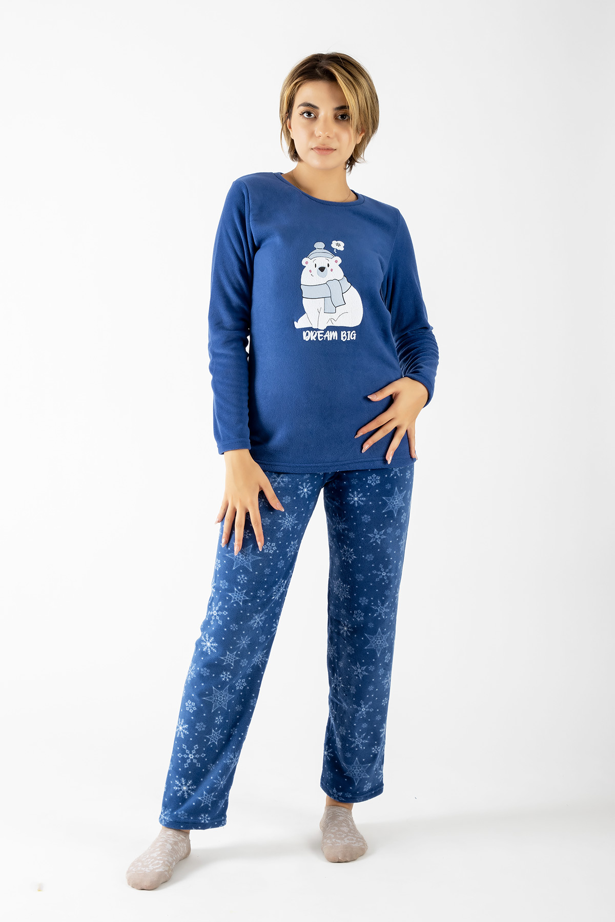 Dofi Kadın Polar Pijama Takımı