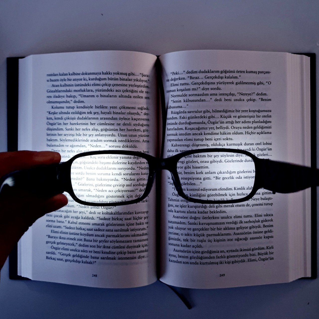 Gece Led Işıklı Kitap Okuma Gözlügü Led Kitap Okuma Işığı Pilli