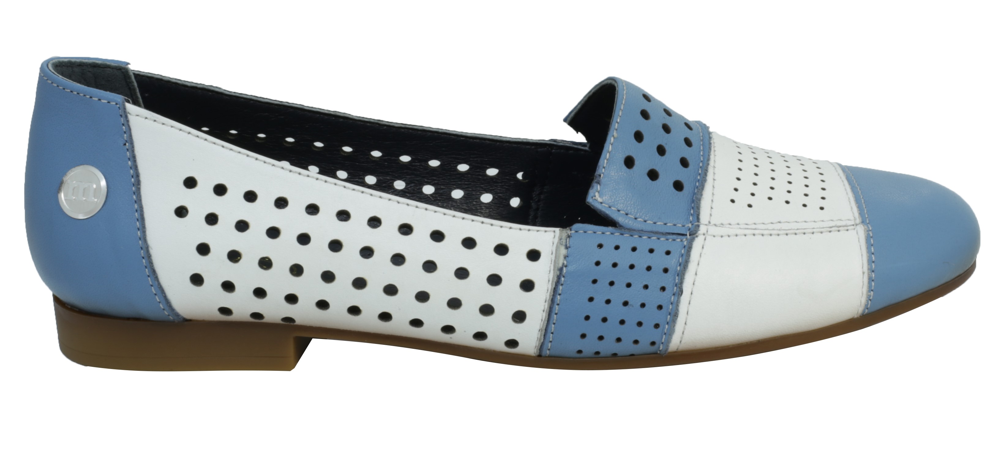 Mammamia D19YA3585 Mavi Deri Casual Kadın Ayakkabı