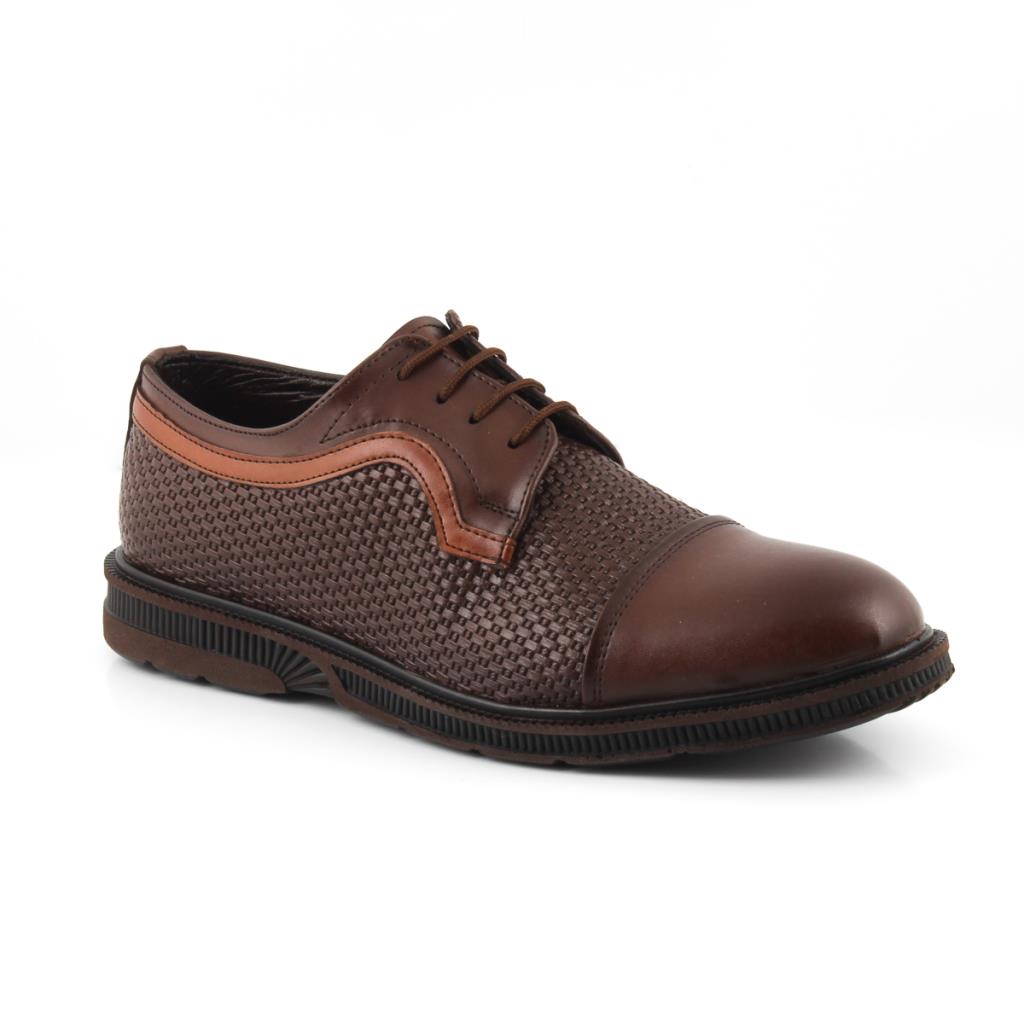 Erkek Kahverengi Klasik Ayakkabı-CC005