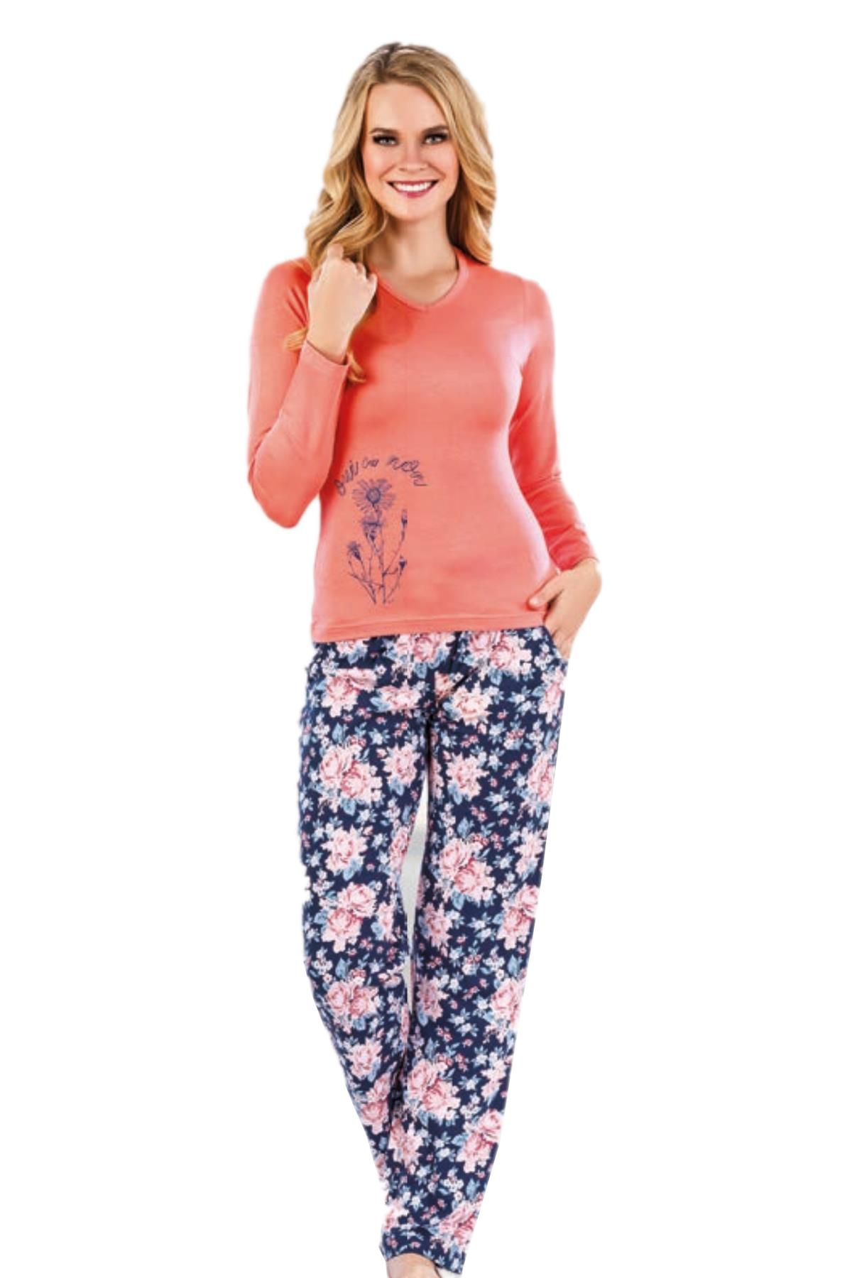 Berland Likralı Modal Kadın Pijama Takımı