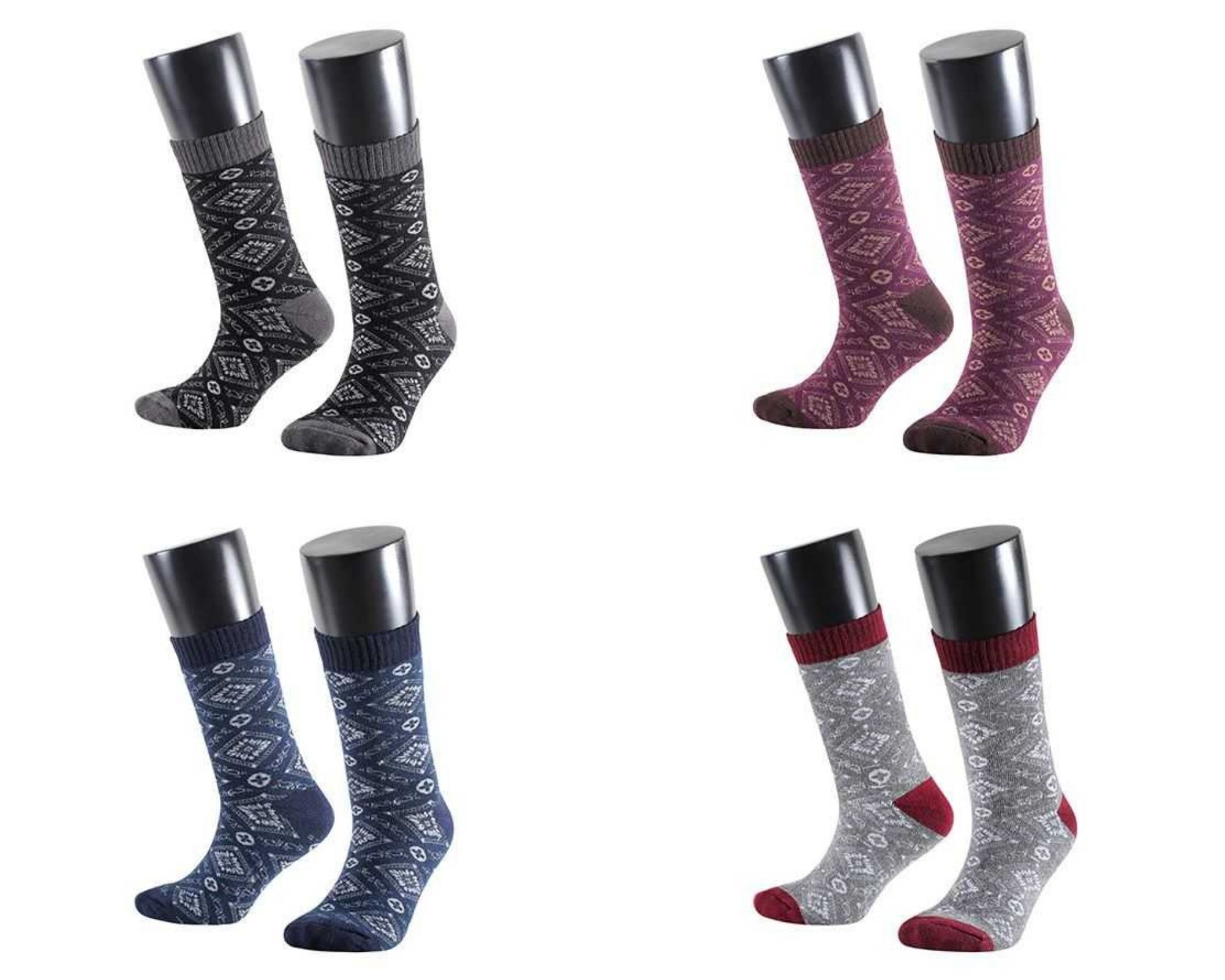 Aytuğ Kadın Kışlık Havlu Soket Çorap 8 Çift-ORGANİK PAMUK - 44024