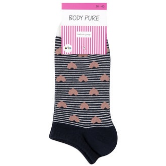 Body Pure 4'Lü Patik Kadın Çorabı (soket çorap)