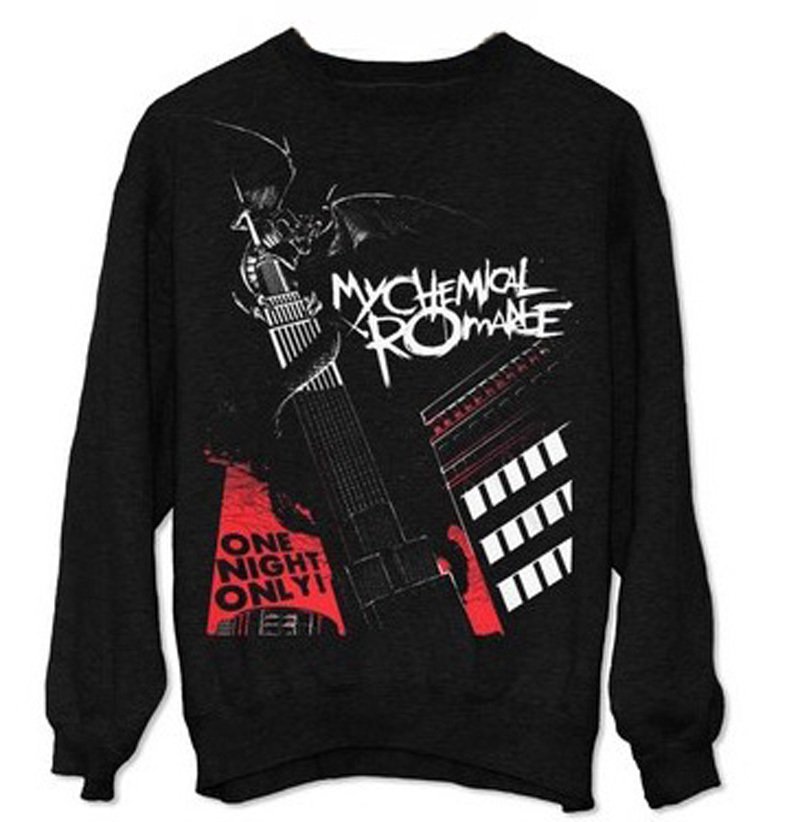 My Chemical Romance Siyah Erkek Sweatshirt