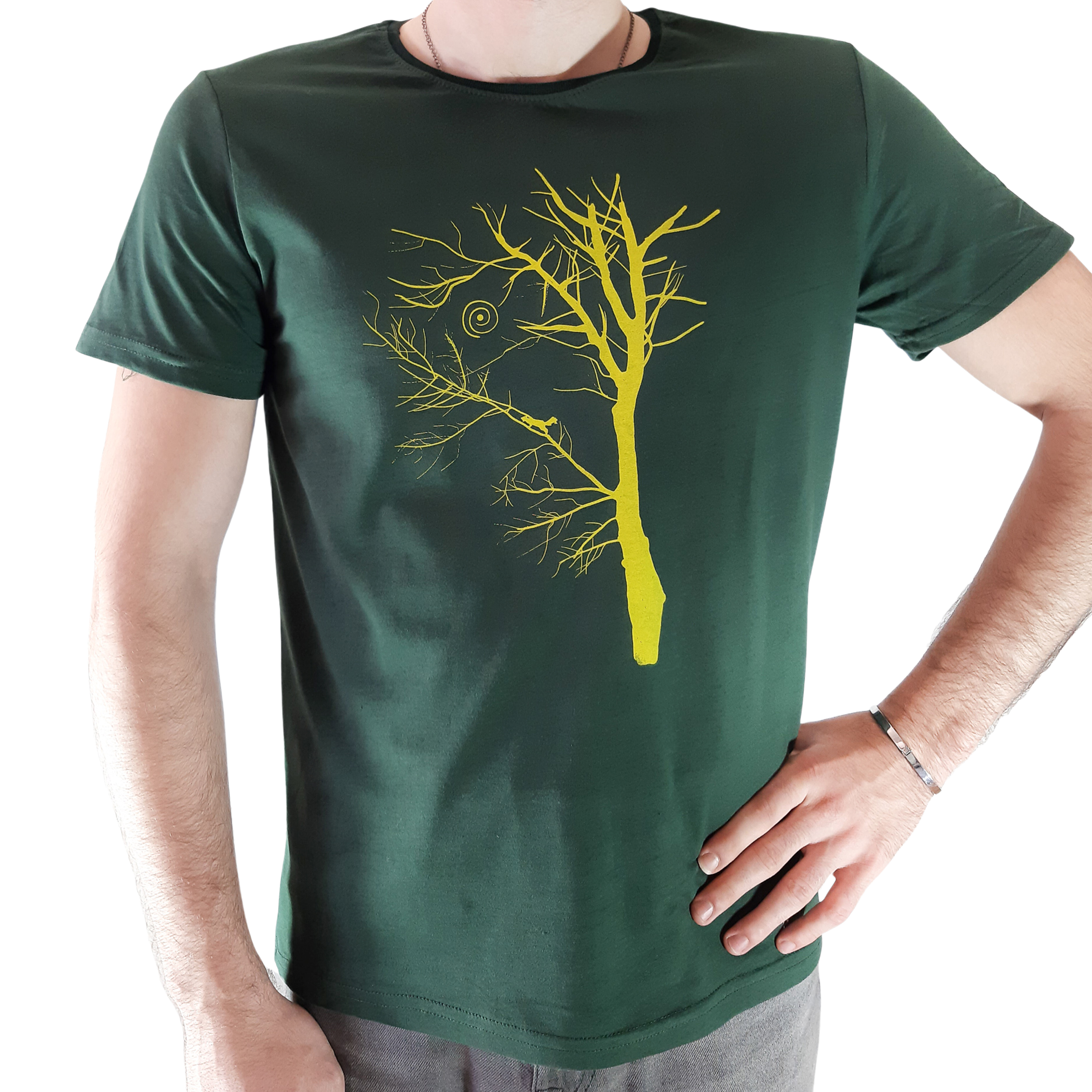 Tuo - Touch Creation T-Shirt - Doğa Unisex Tasarım Tişört