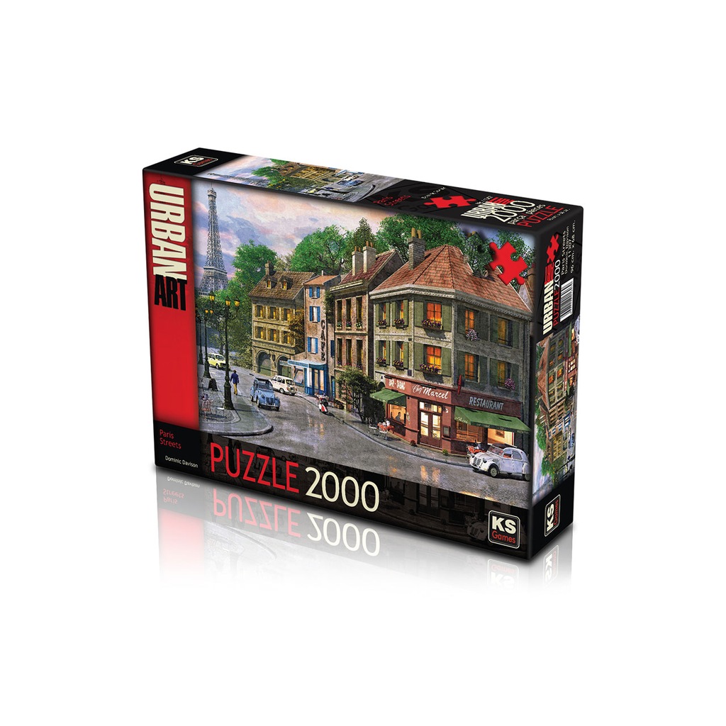 Puzzle 2000 "Paris Streets"