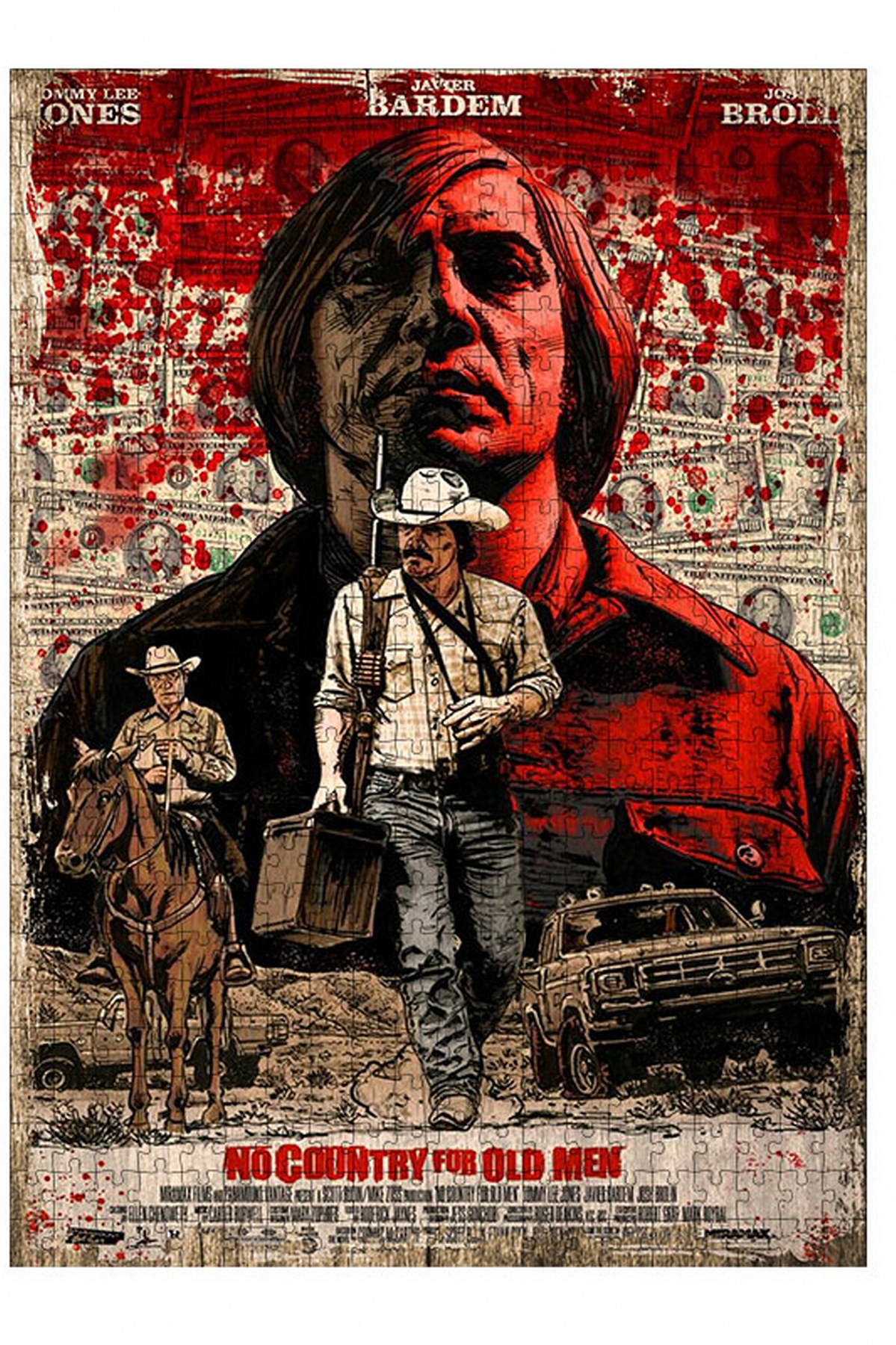 Ahşap Puzzle No Country For Old Man Afiş 500 Parça 50 x 70 Cm Fiyatları Ahşap Puzzle No Country For Old Man Afiş 500 Parça 50 x 70 Cm Fiyatları