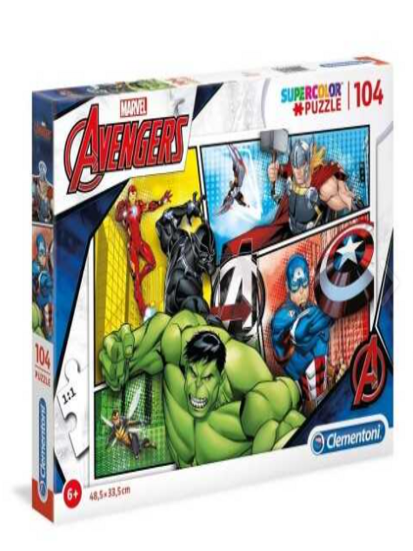 Marvel Avengers 104 Parça Puzzle