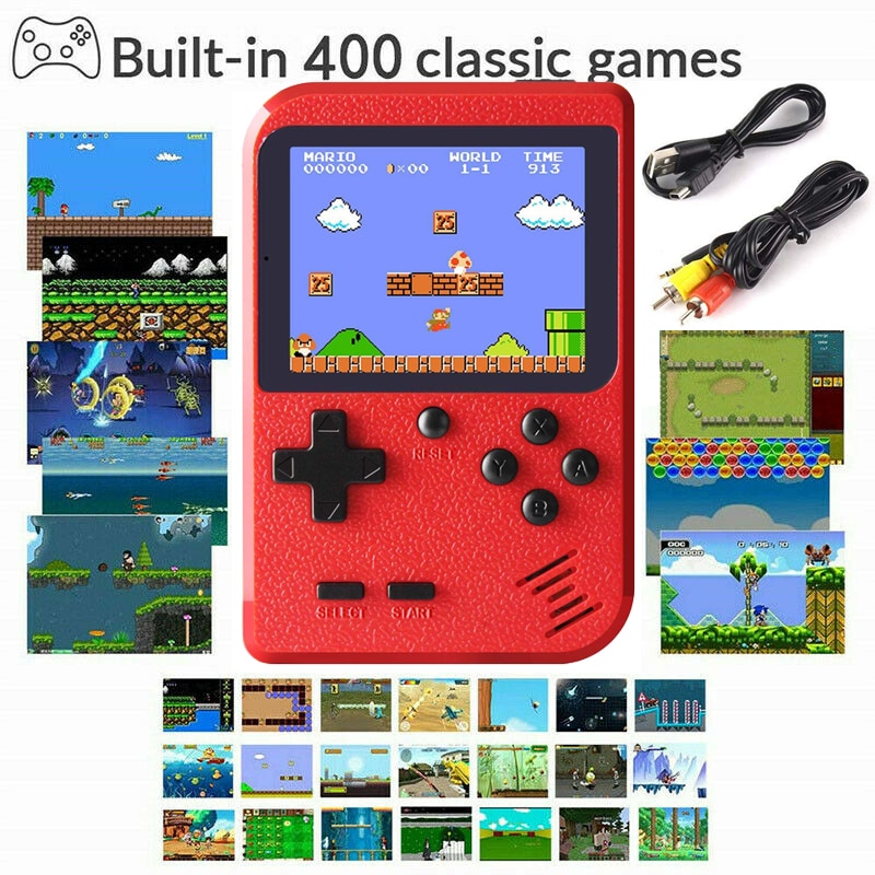 Sup Mini Atari 400 Oyunlu Gameboy Retro Ta nabilir 2 Oyunculu Oy 