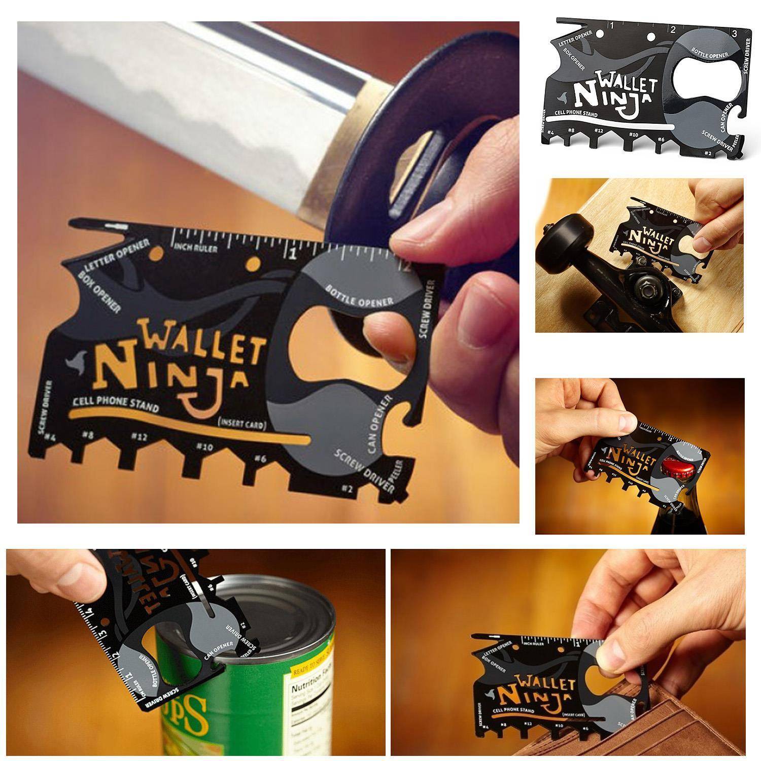 Ninja Wallet 18 in 1 Multi Tool Kit