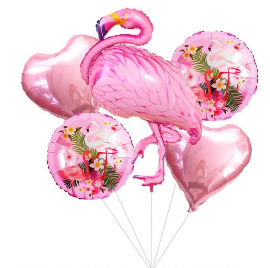 Flamingo 5li Folyo Balon Set
