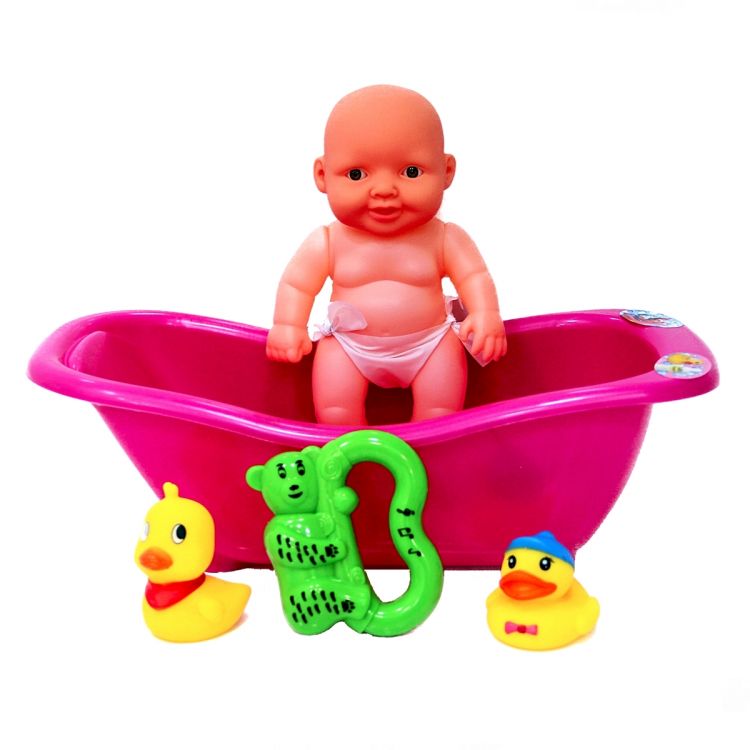 Banyo Yapan Bebek Oyuncak Banyo