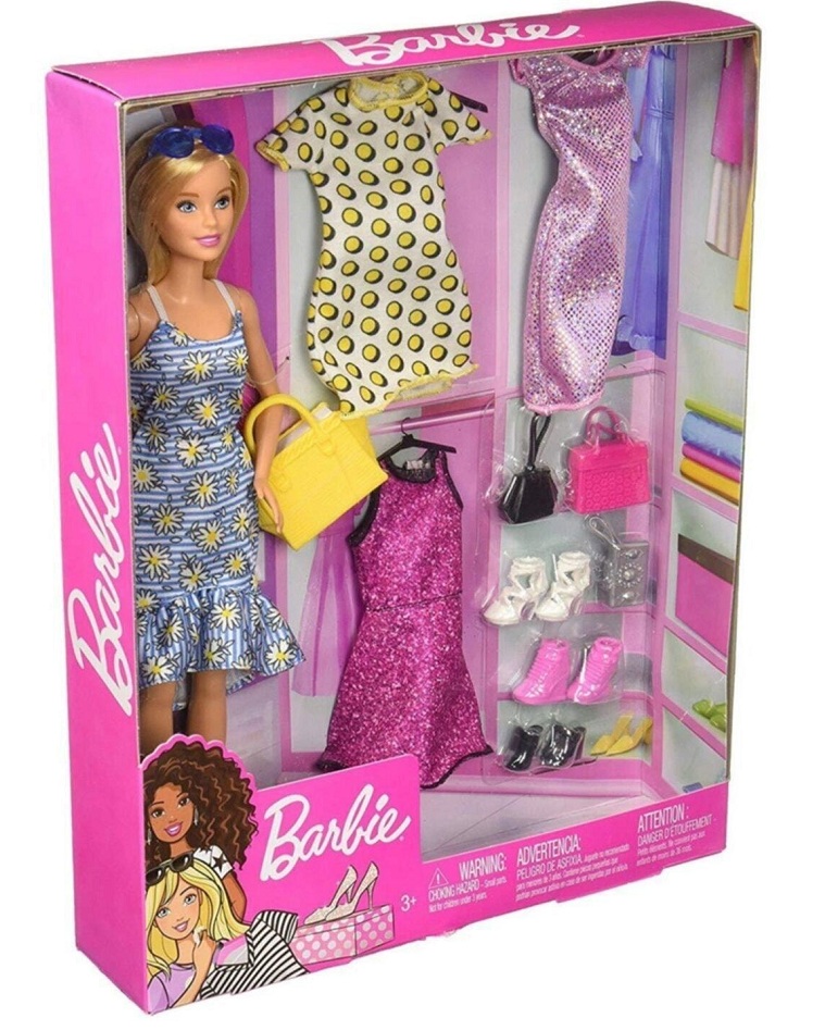 Барби с одеждой
