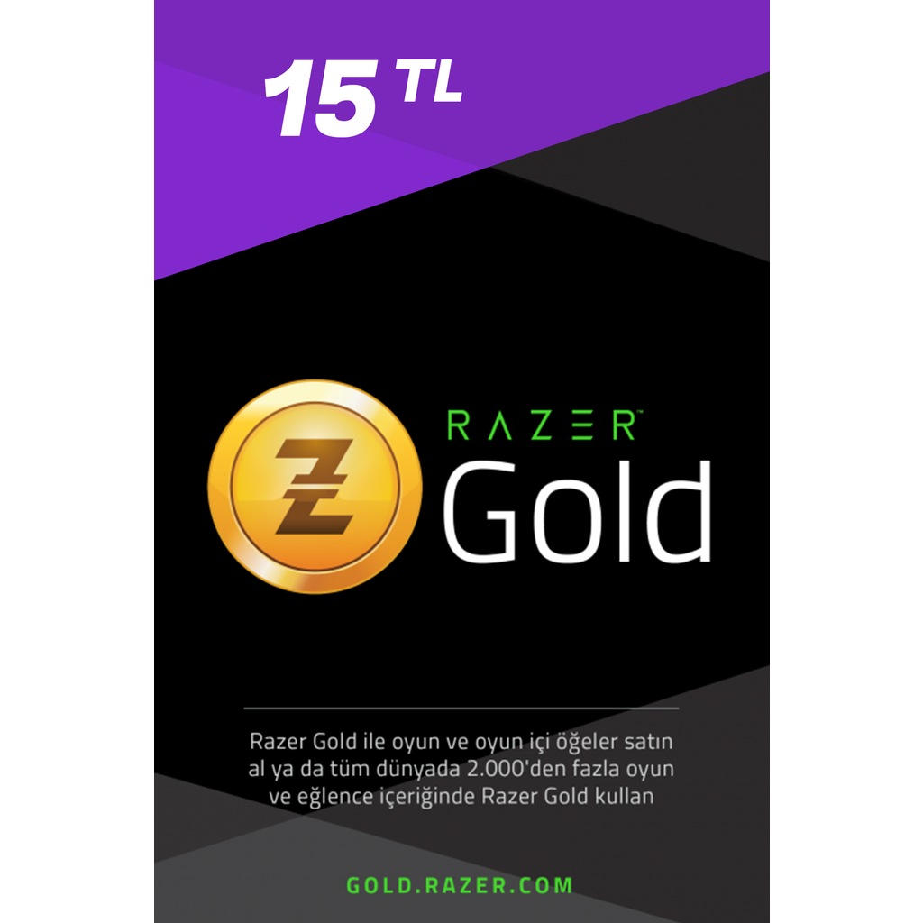 Razer Gold 15 Tl (528383456)