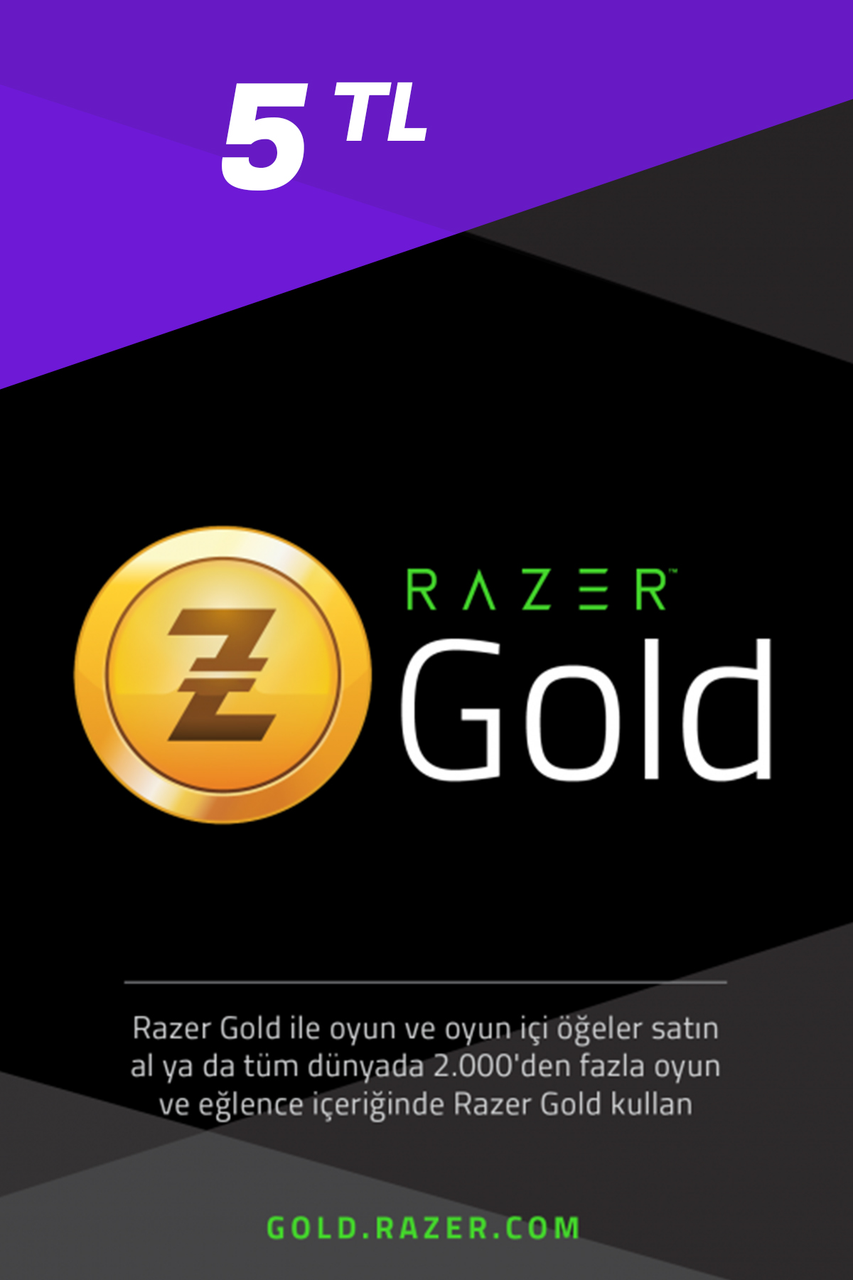 Razer Gold 5 Tl