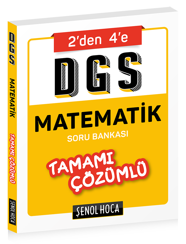 Şenol Hoca Yayınları DGS Matematik