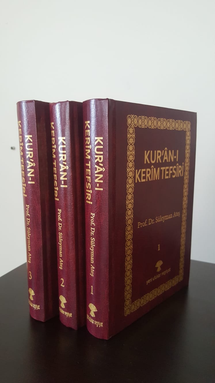 Kur’an-ı Kerim Tefsiri / 3 Cilt / Prof. Dr. Süleyman Ateş