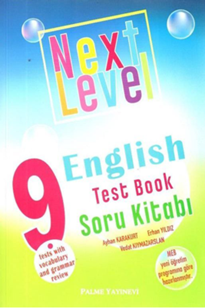9. Sınıf Next Level English Test Book Soru Kitabı YENİ Palme Kit.