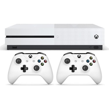 Microsoft Xbox One S - 2 Kol -500 GB- 12 AY GARANTİLİ - TEŞHİR
