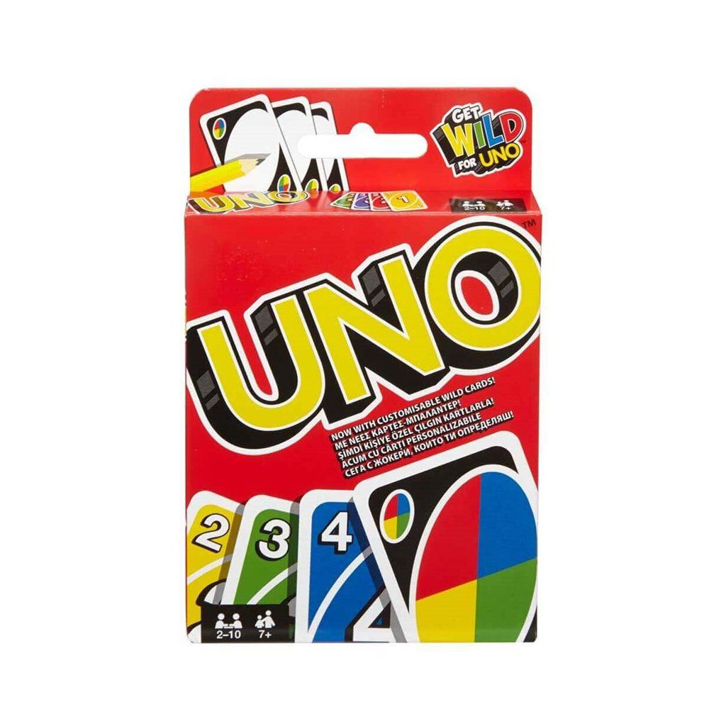 Mattel Games Uno Oyun Kartları Uno Kart Oyunu W2087