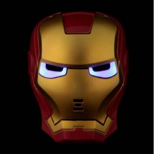 Avengers IronMan Demir Adam Işıklı Maske Çocuk Maskesi