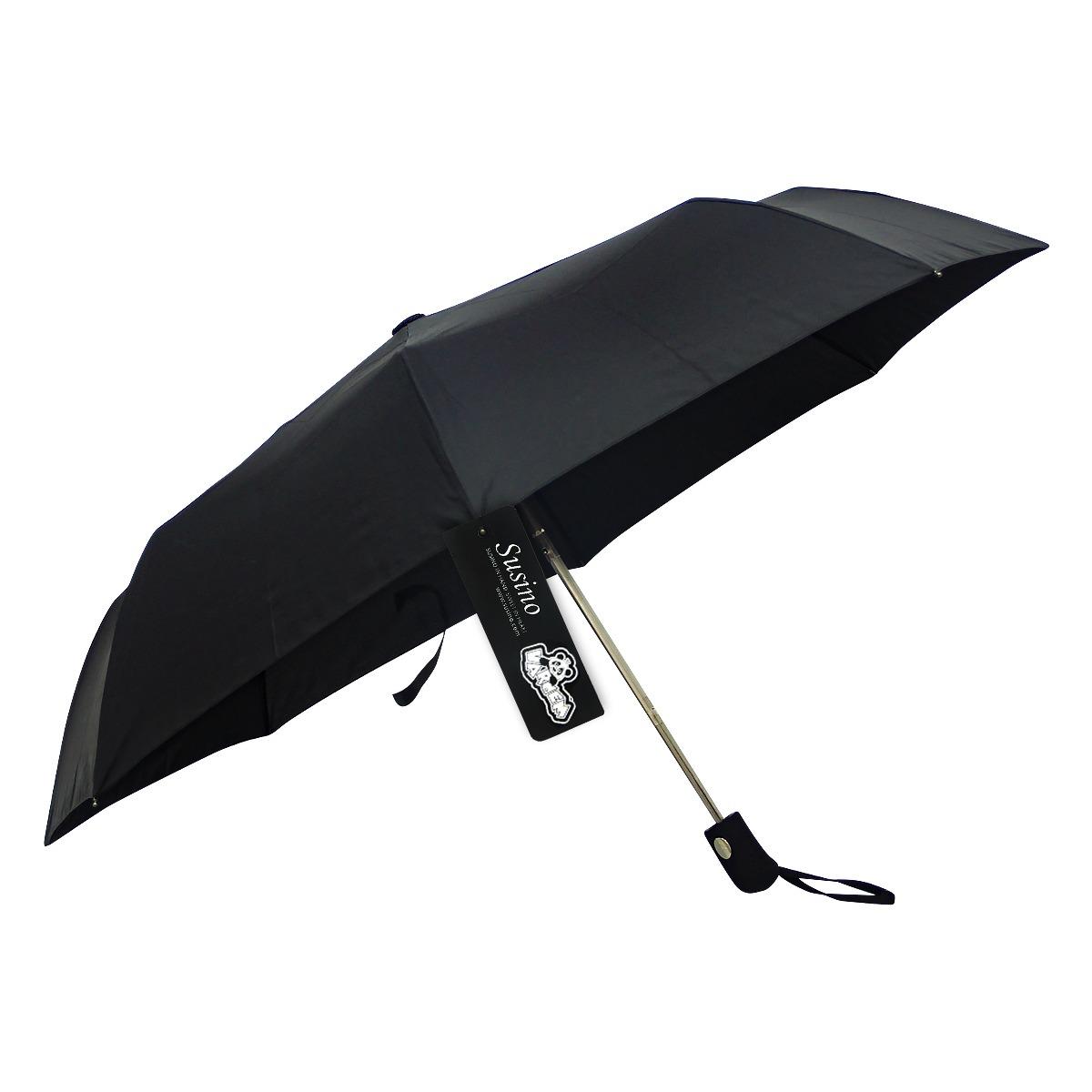 Vardem Susino Katlanabilir Yağmur Şemsiye - Siyah
