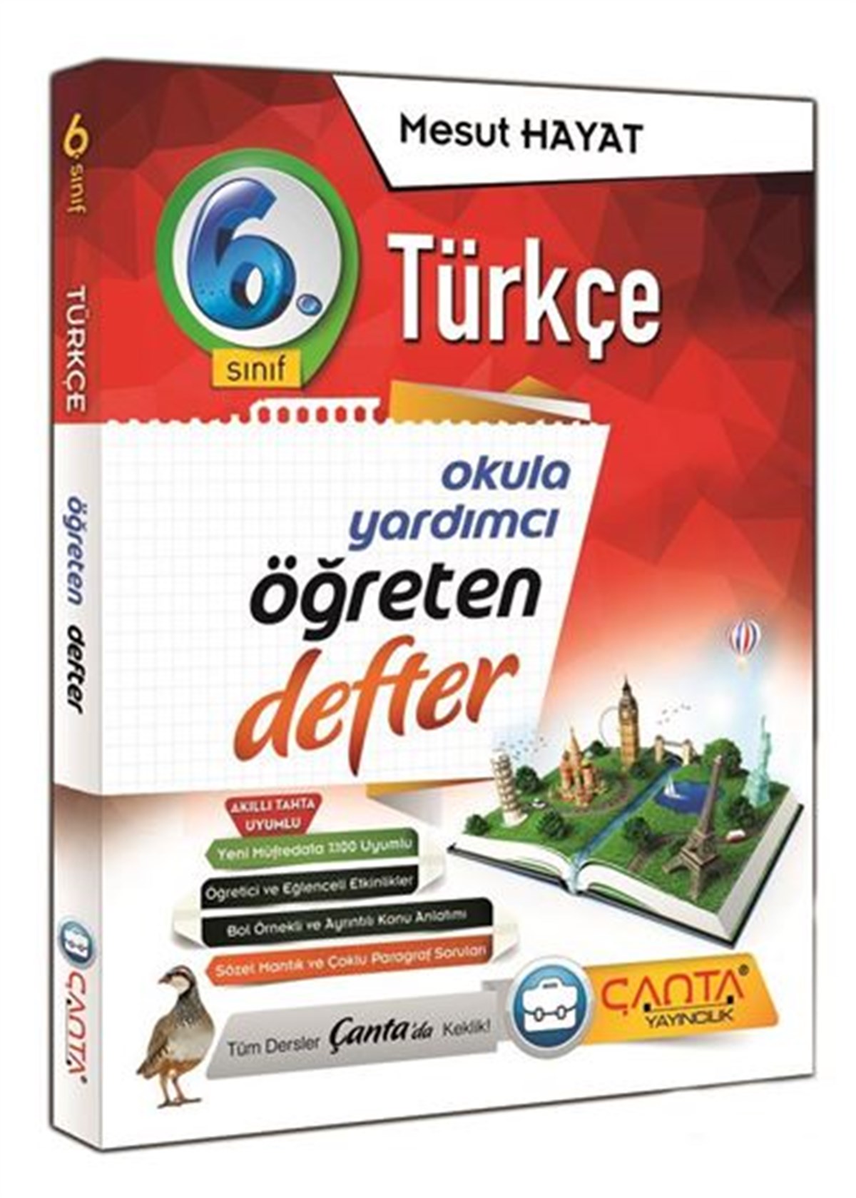 Çanta Yayınları 6.Sınıf Defter Öğreten Türkçe