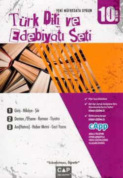 Çap Yayın Lise 10.Sınıf Türk Dili Edebiyati Seti (YENİ)