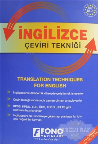 İngilizce Çeviri Tekniği -