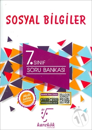 Karekök Yayınları 7.Sınıf Sosyal Bilgiler Soru Bankası