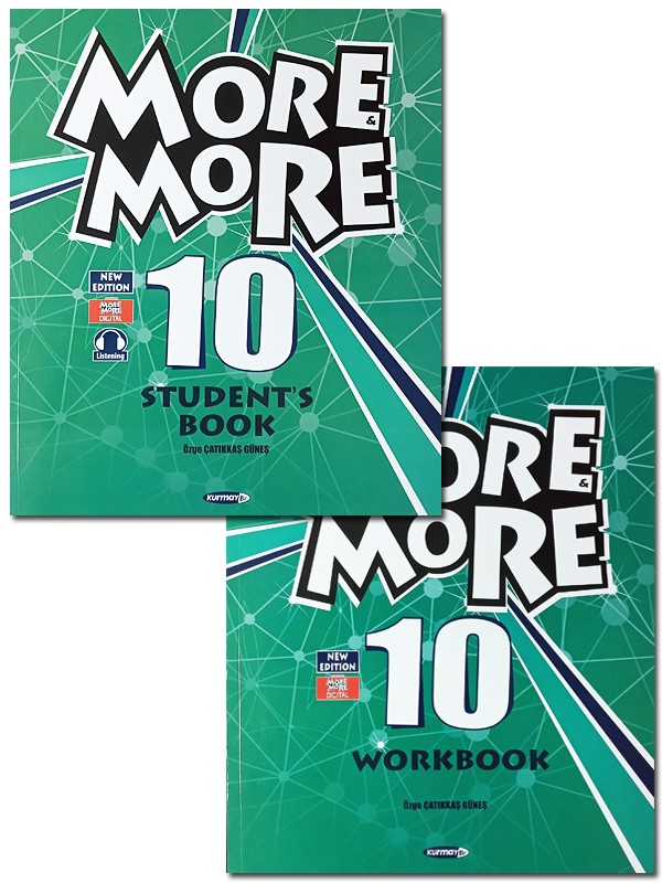 MORE MORE 10. SINIF ENGLISH STUDENTS BOOK AND WORKBOOK SET 2021