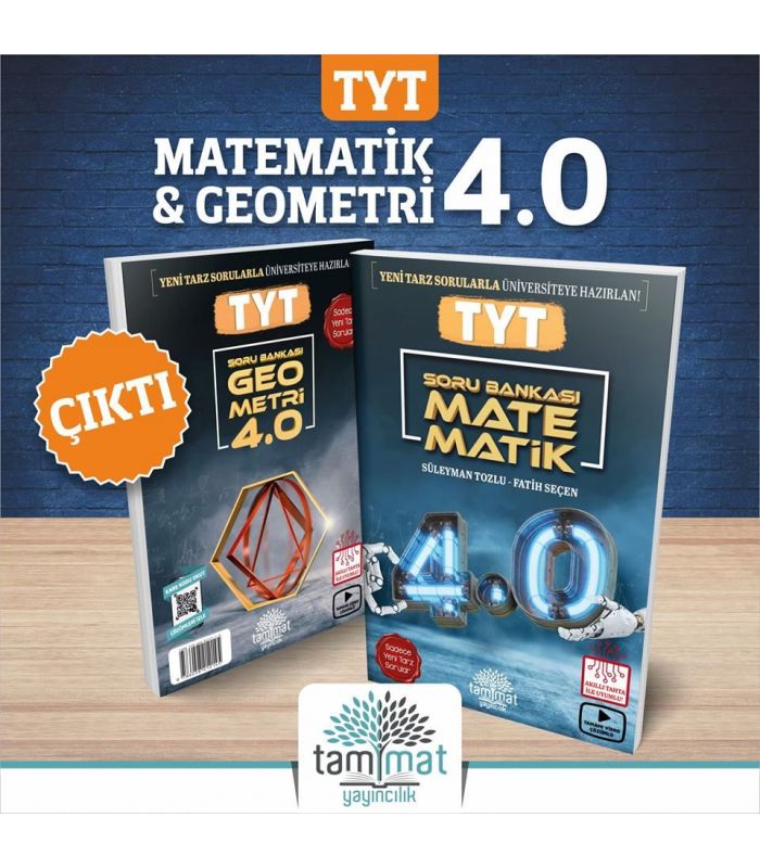 Tammat Yayıncılık TYT Matematik 4.0- Geometri 4.0 Soru Bankası
