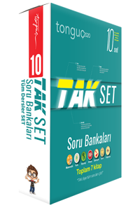 Tonguç 10. Sınıf TAK set Tüm Dersler Soru Bankası Full Set 2020