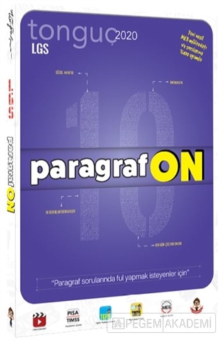 Tonguç ParagrafON 8.sınıf Lgs ve 5.6.7. Sınıflar için