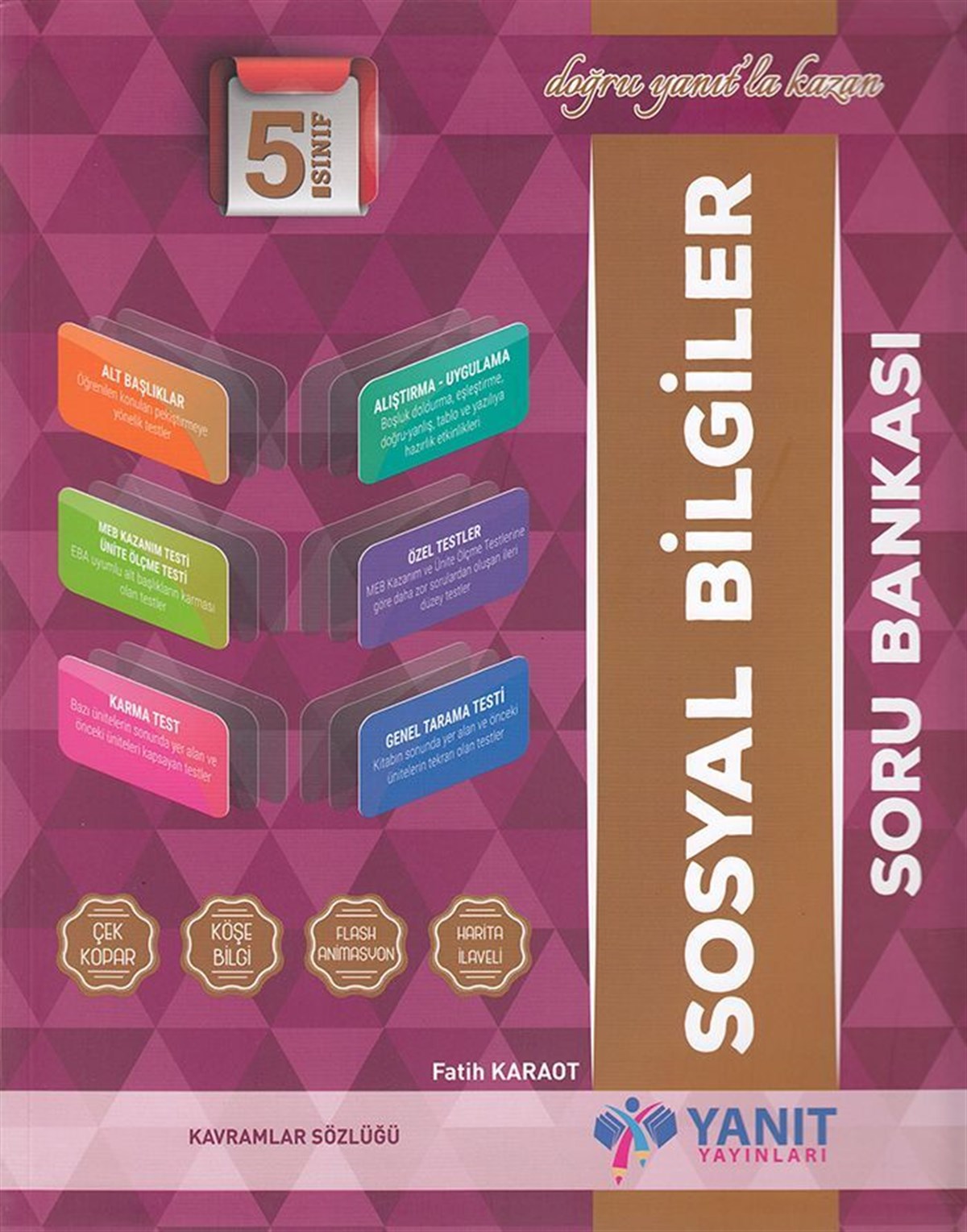 Yanıt Yayınları 5.Sınıf Sosyal Bilimler Soru Bankası