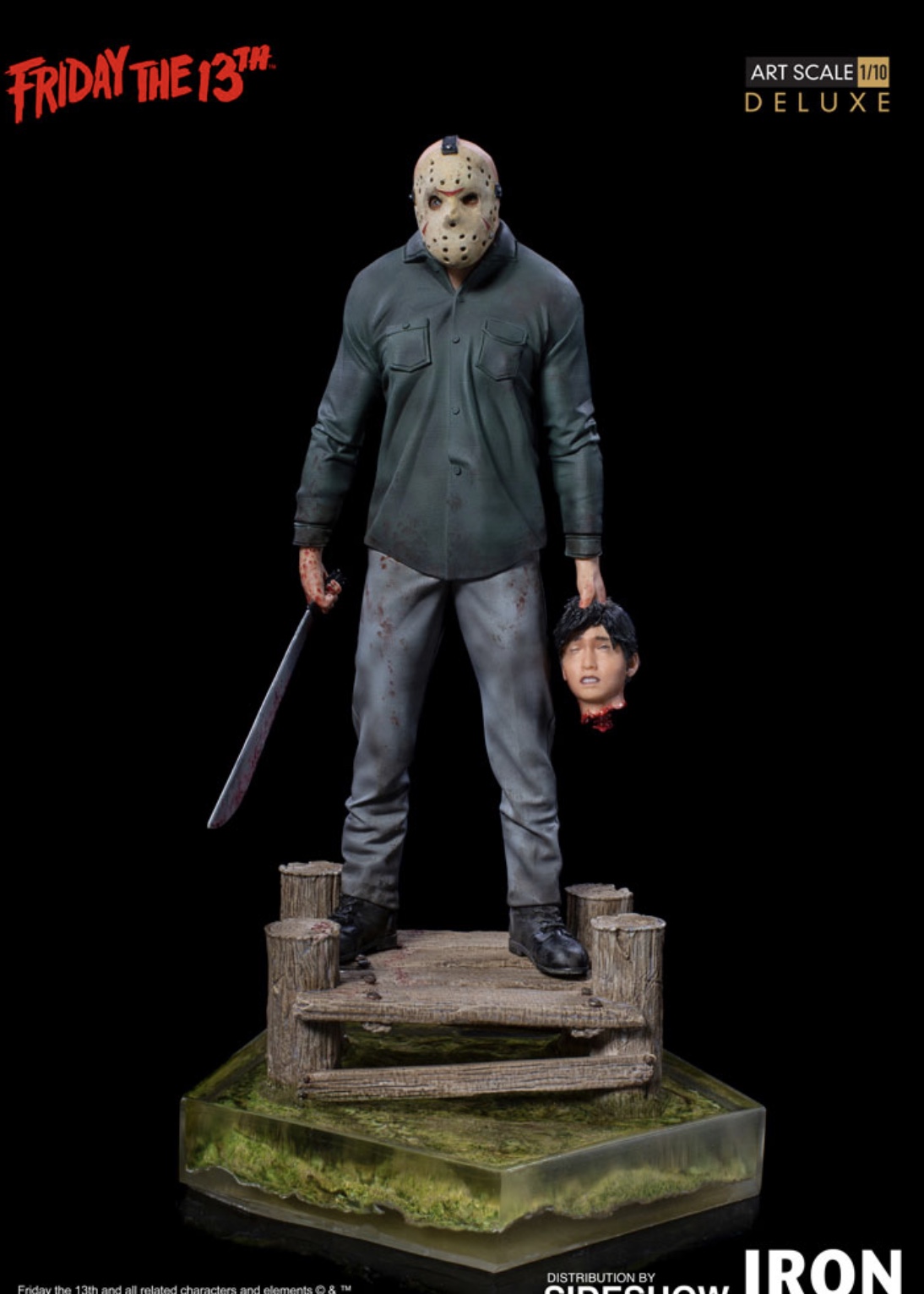 Jason Deluxe Statue by Iron Studios Art Scale 1:10