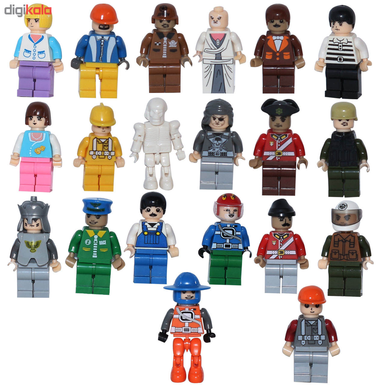 ROBLOX - LEGO UYUMLU Ausini My Collection Figür 20’li no:25794B