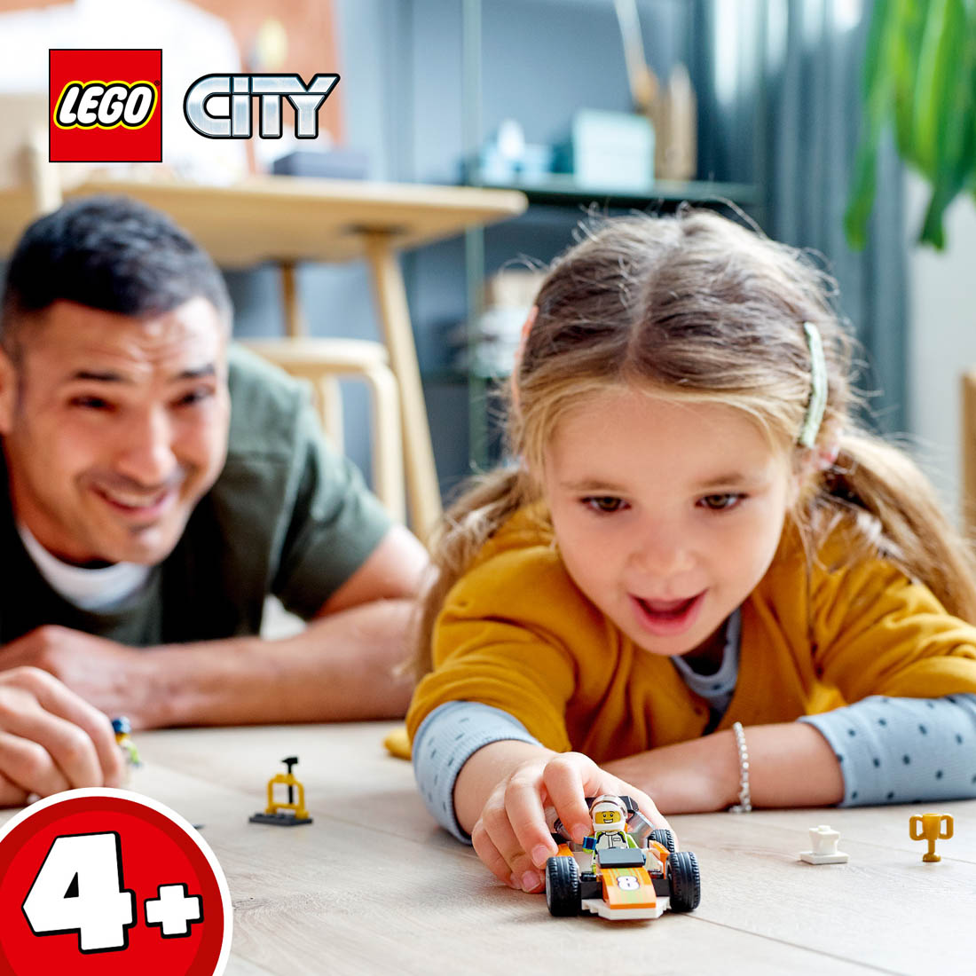 4 yaş ve üzeri için LEGO® yarış aksiyonu